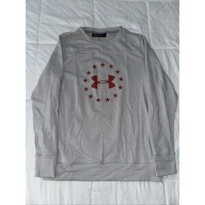 Under Armour UA Freedom Microthread Crewneck Gray Rustic Medium